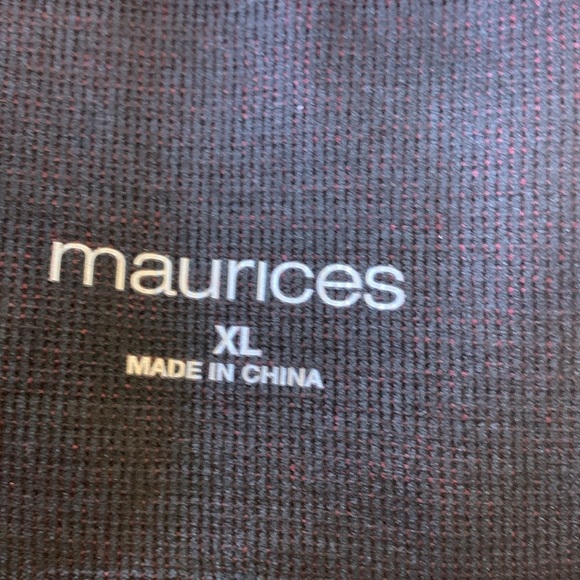 Maurice’s women’s plaid lined leggings size XL - Picture 6 of 7